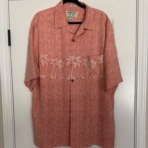 Tommy Bahama Coral Palm Print Shirt